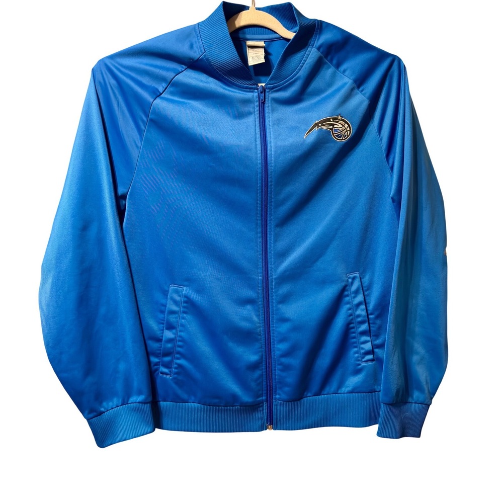 Orlando Magic Retro Sport Track Jacket Blue NBA Basketball Mens 2XL‎